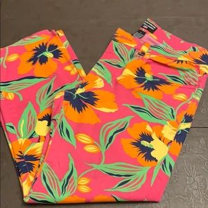 Women’s Flowered Polo Ralph Lauren Capris, Size 2